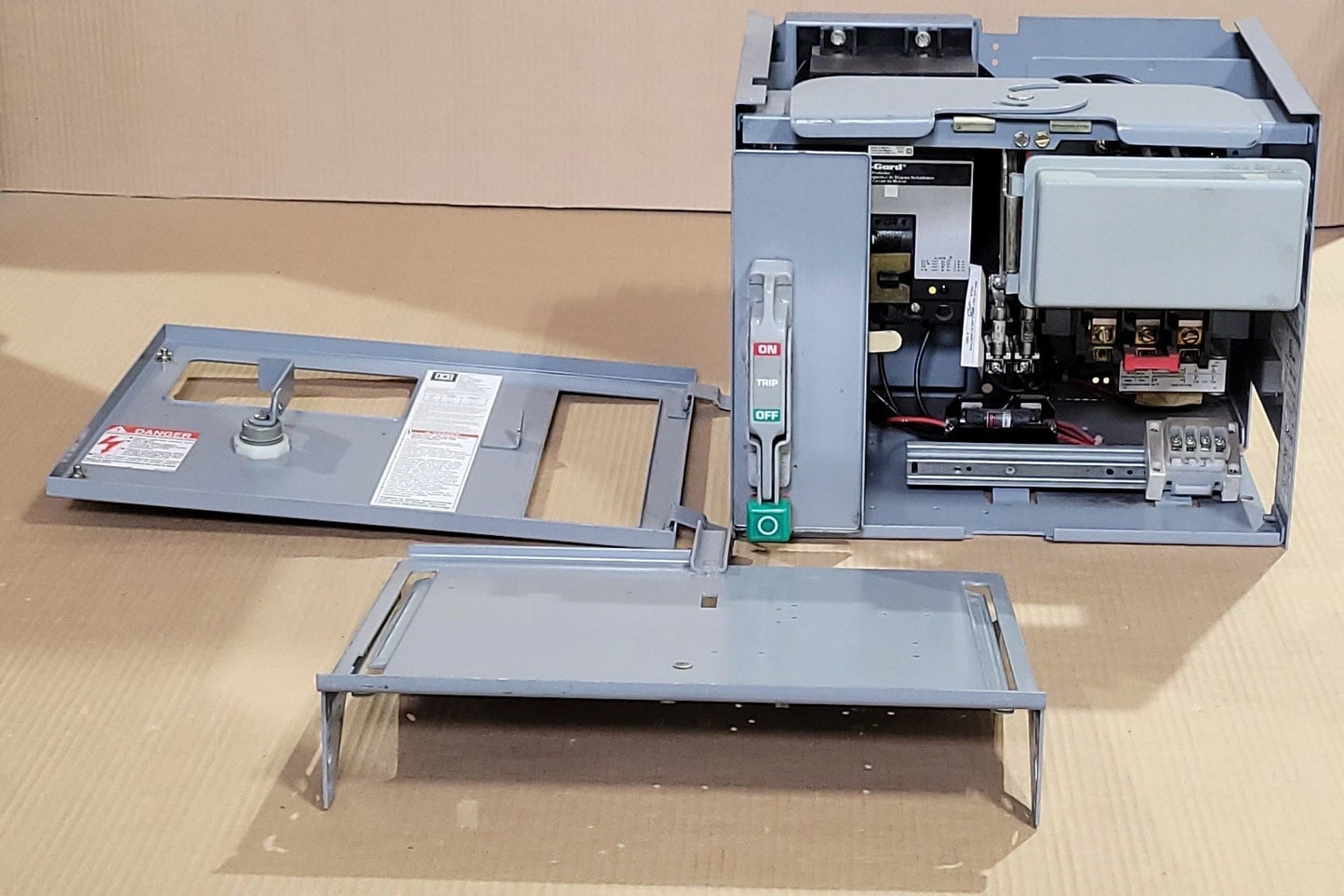 SQUARE D MODEL 6 15 AMP BREAKER SIZE 1 MCC MCCB BUCKET *BOX